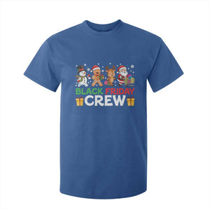 Black Friday Crew Christmas T Shirt For Kid Funny Holiday Shopping Squad TS02 Royal Blue Print Your Wear