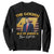Trump 2025 Sweatshirt The Golden Age Of America Begins Right Now USA Flag TS02 Black Print Your Wear
