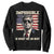 Trump 2025 Sweatshirt Impossible Is What We Do Best Inauguration TS02 Black Print Your Wear
