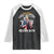 Trump 2025 Raglan Shirt The Golden Age Of America Begins Right Now 47th President TS02 Black White Print Your Wear