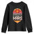 Trump 2025 Youth Sweatshirt America Is Going To Mars Funny USA Patriotic Party TS02 Black Print Your Wear