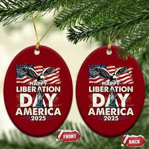 Trump 2025 Ceramic Ornament Happy Liberation Day 2025 Trump January 20Th 2025 TS02 Print Your Wear