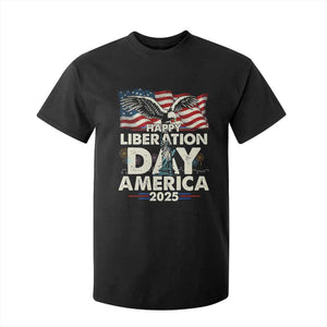 Trump 2025 T Shirt For Kid Happy Liberation Day 2025 Trump January 20Th 2025 TS02 Black Print Your Wear