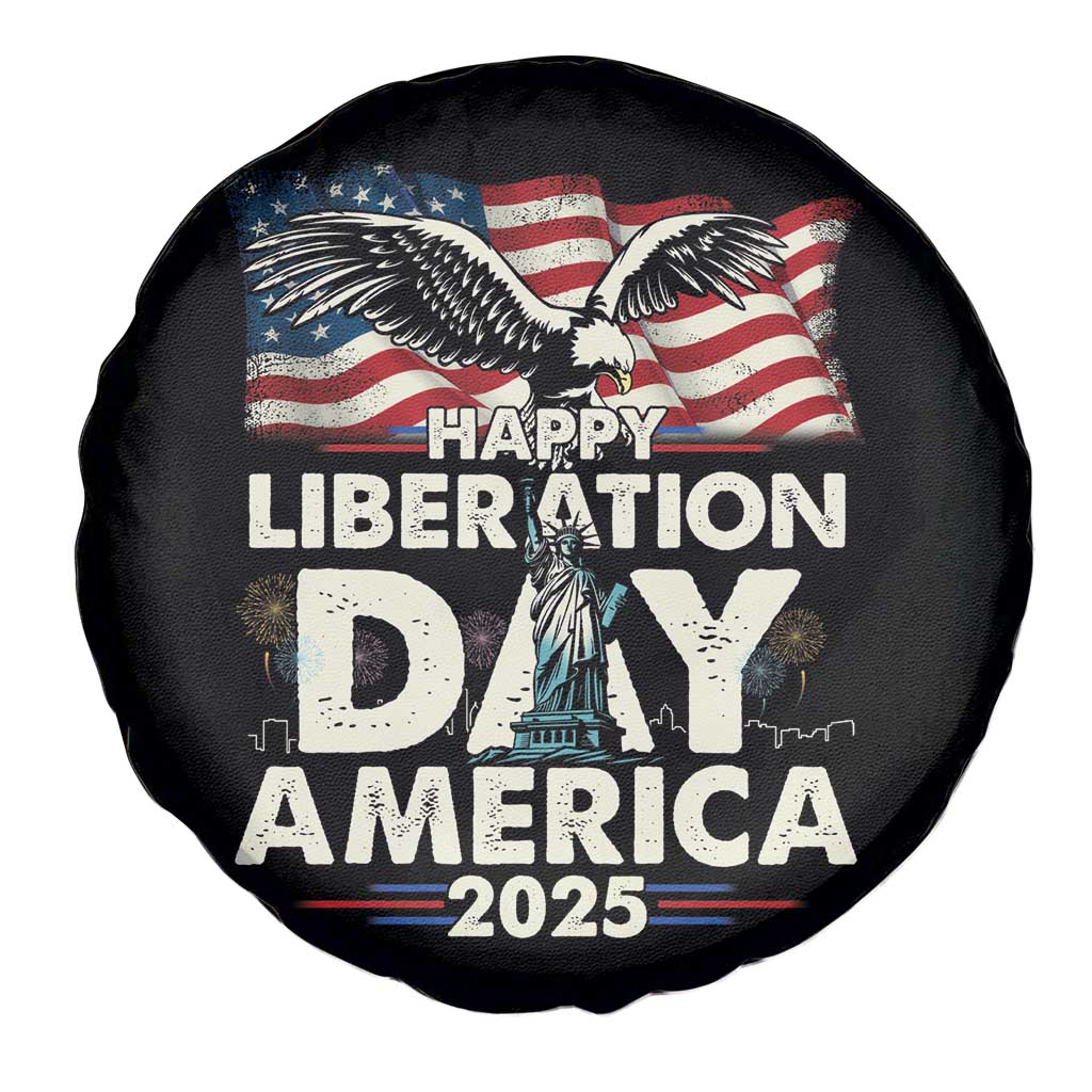 Trump 2025 Spare Tire Cover Happy Liberation Day 2025 Trump January 20Th 2025 TS02 Print Your Wear