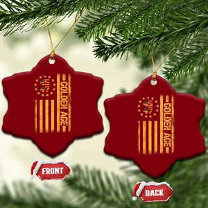 Trump 2025 Ceramic Ornament New Golden Age Of America 47th President TS02 Print Your Wear