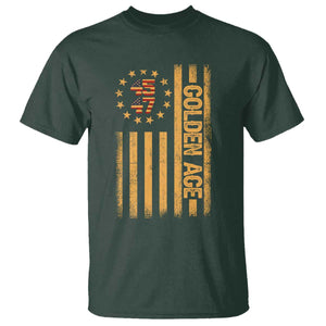 Trump 2025 T Shirt New Golden Age Of America 47th President TS02 Dark Forest Green Print Your Wear
