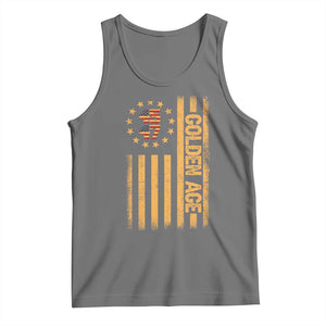 Trump 2025 Tank Top New Golden Age Of America 47th President TS02 Black Heather Print Your Wear
