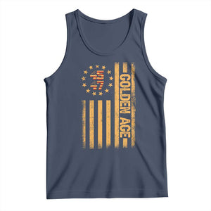 Trump 2025 Tank Top New Golden Age Of America 47th President TS02 Navy Print Your Wear