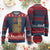 Trump 2025 Knit Sweatshirt New Golden Age Of America 47th President TS02 Burgundy Print Your Wear