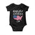 Trump America's Gulf Baby Onesie Gulf Of The Usa American Flag Pride Patriotic TS02 Black Print Your Wear