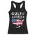 Trump America's Gulf Racerback Tank Top Gulf Of The Usa American Flag Pride Patriotic TS02 Black Print Your Wear
