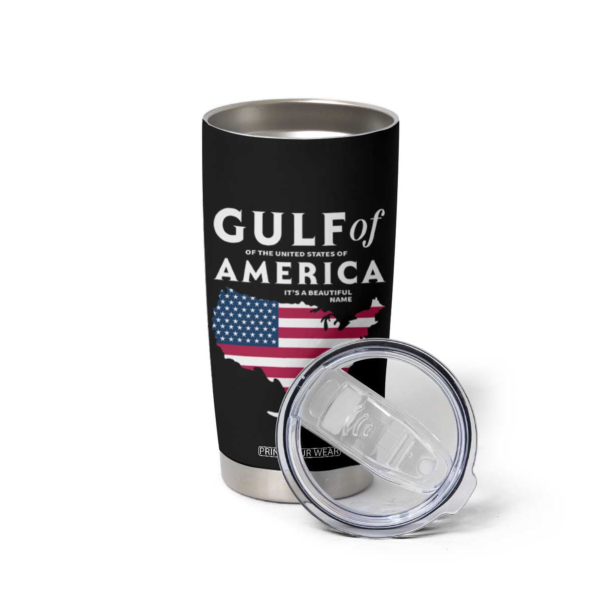 Trump America's Gulf Tumbler Cup Gulf Of The Usa American Flag Pride Patriotic TS02 Print Your Wear