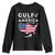 Trump America's Gulf Youth Sweatshirt Gulf Of The Usa American Flag Pride Patriotic TS02 Black Print Your Wear