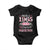 Happy 60th Birthday Floral Baby Onesie Made In 1965 60 Years of Perfection TS02 Black Print Your Wear