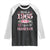 Happy 60th Birthday Floral Raglan Shirt Made In 1965 60 Years of Perfection TS02 Black White Print Your Wear