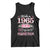 Happy 60th Birthday Floral Tank Top Made In 1965 60 Years of Perfection TS02 Black Print Your Wear