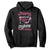 Stepping Into My 60th Birthday Hoodie Like A Queen Pink Wine Glass TS02 Black Print Your Wear