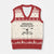 Funny Beaver Valley V-Neck Knit Sweater Vest Theres No Place I'd Rather Be Adult Humor TS02 Beige Red Print Your Wear