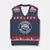 Beaver Whisperer V-Neck Knit Sweater Vest Funny Wildlife Lover Nature Humor TS02 Navy Red Print Your Wear