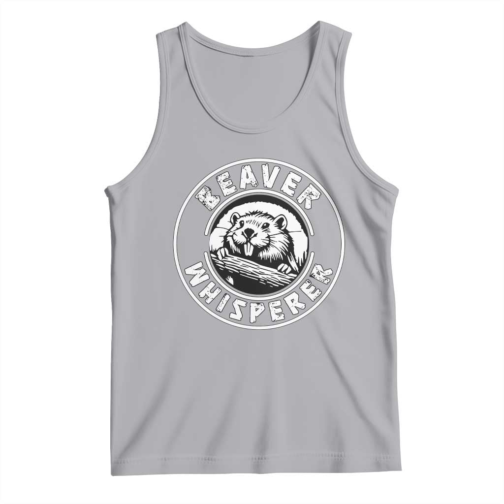 Beaver Whisperer Tank Top Funny Wildlife Lover Nature Humor TS02 Athletic Heather Print Your Wear