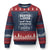 Funny Beaver Liquor Ugly Christmas Sweater Adult Drinking Humor Pun Vintage TS02 Navy Red Print Your Wear