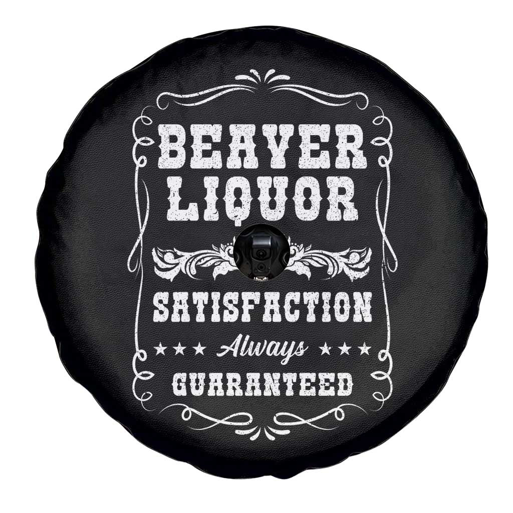 Funny Beaver Liquor Spare Tire Cover Adult Drinking Humor Pun Vintage TS02 Print Your Wear