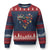 Canada Pride Ugly Christmas Sweater Canadian Flag Maple Leaf TS02 Navy Red Print Your Wear