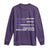 Military Child Born Resilient Tough Long Sleeve Shirt Month Of The Military Kids Army Soldier American Flag TS02 Purple Print Your Wear