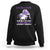 Purple Elephant Alzheimer's Awareness Sweatshirt Love Never Forget Remember For Those Who Cannot ALZ TS02 Black Print Your Wear