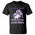 Purple Elephant Alzheimer's Awareness T Shirt Love Never Forget Remember For Those Who Cannot ALZ TS02 Black Print Your Wear