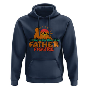 Funny Dad Hoodie It's Not A Dad Bod It's A Father Figure Retro TS02 Navy Print Your Wear