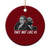 Malcolm X and MLK Ceramic Ornament They Not Like Us TS02 1pc Red Print Your Wear