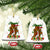 Stepping Into Juneteenth Ceramic Ornament Afro Diva High with African Pride TS02 Print Your Wear