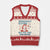 Retro Lady Democracy Is Dying But Hey Nice Fireworks V-Neck Knit Sweater Vest Funny 4th of July Political Satire TS02 Beige Red Print Your Wear