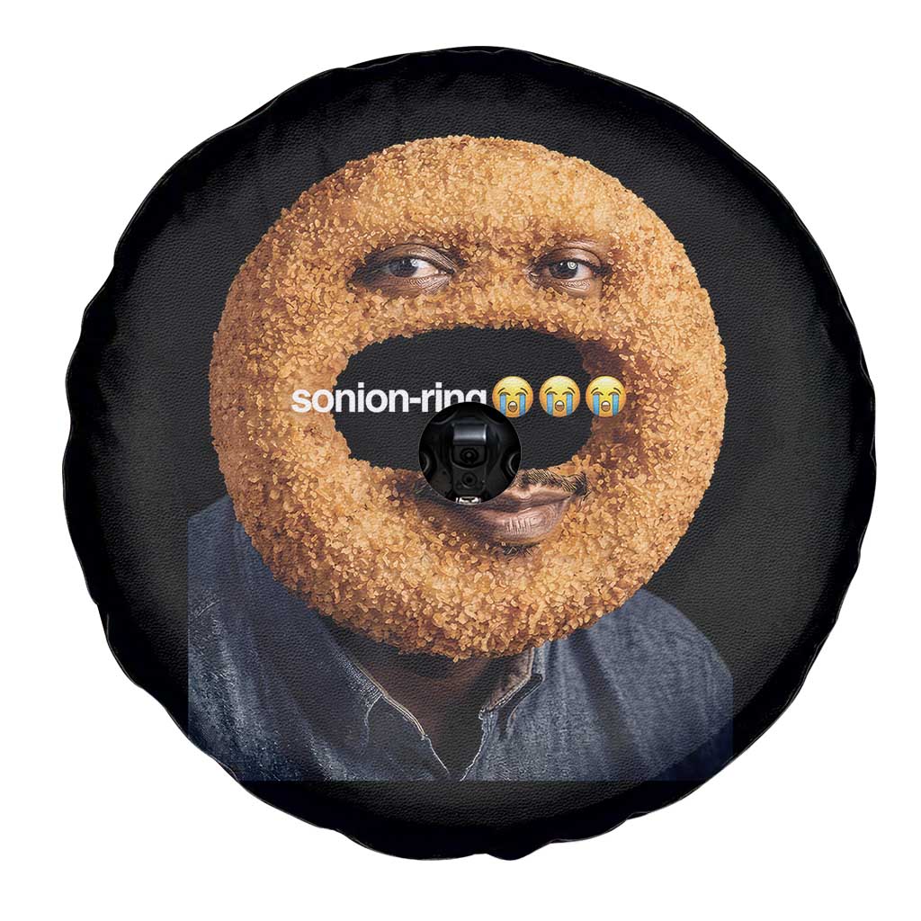 Funny Sonion Ring Cursed Meme Graphic Spare Tire Cover Surreal Deep Fried Onion Ring Joke TS02 Print Your Wear