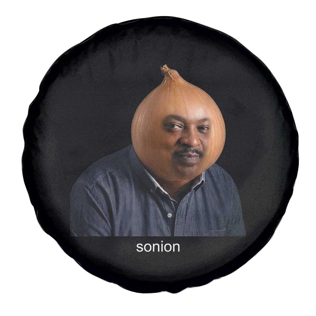 Viral Sonion Surreal Meme Spare Tire Cover Funny Crying Onion Man Aesthetic Joke TS02 Print Your Wear
