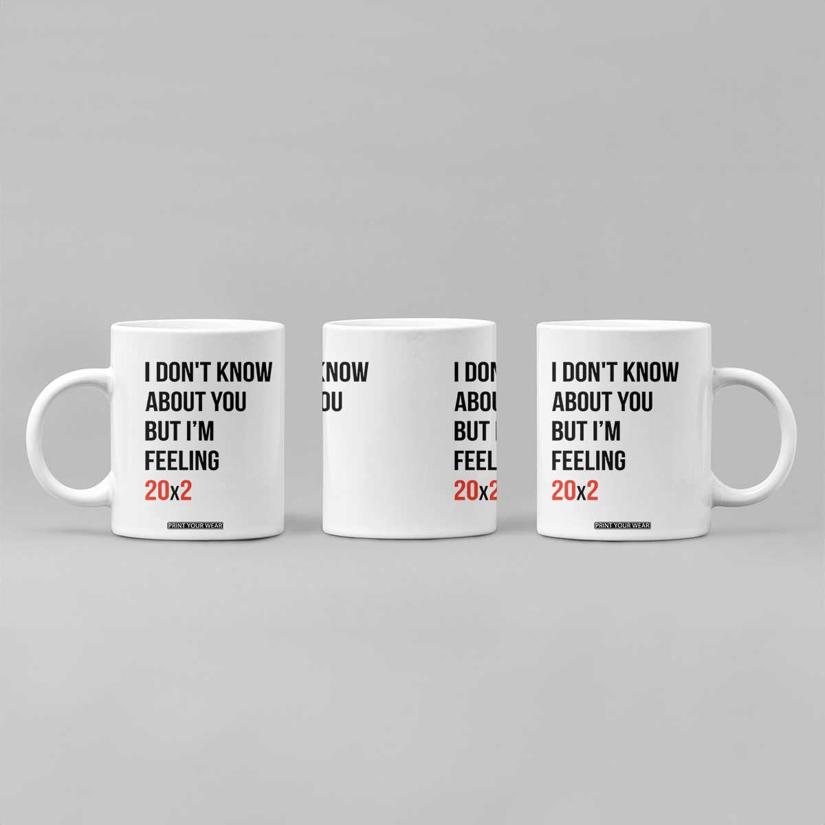 Funny 40th Birthday Pop Culture Lyric Parody Coffee Mug Im Feeling 20x2 40 Years Old Milestone Bday Gag Gift