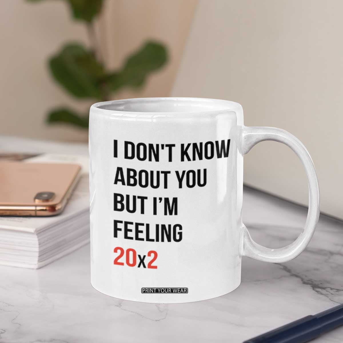 Funny 40th Birthday Pop Culture Lyric Parody Coffee Mug Im Feeling 20x2 40 Years Old Milestone Bday Gag Gift