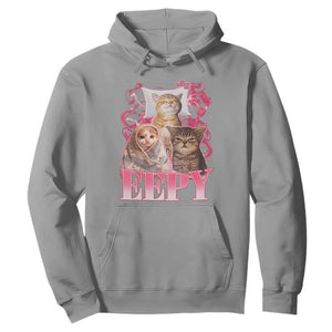 Eepy Sleepy Cats Y2K Bootleg Meme Graphic Hoodie Funny Internet Culture Humor