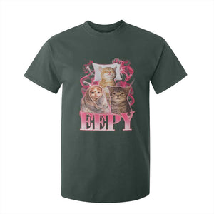 Eepy Sleepy Cats Y2K Bootleg Meme Graphic T Shirt For Kid Funny Internet Culture Humor
