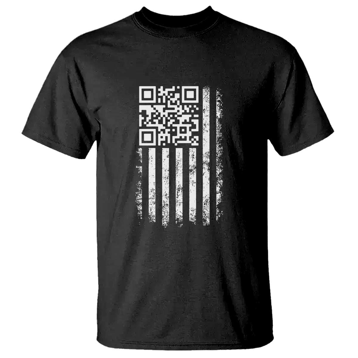 Funny QR Scan Me Trump Dancing T Shirt Mr President 45 47 TS02 Black Print Your Wear