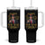 Trump Happy New Year 2026 Tumbler With Handle New America Golden Age TS02 One Size: 40 oz Black Print Your Wear