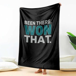 Been There Won That Throw Blanket Victory for Football Fans TS02 Print Your Wear