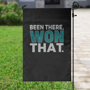 Been There Won That Garden Flag Victory for Football Fans TS02 Print Your Wear