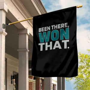 Been There Won That Garden Flag Victory for Football Fans TS02 Print Your Wear