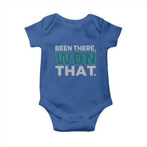 Been There Won That Baby Onesie Victory for Football Fans TS02 Royal Blue Print Your Wear