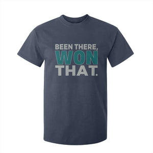 Been There Won That T Shirt For Kid Victory for Football Fans TS02 Navy Print Your Wear