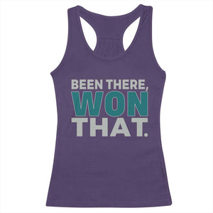 Been There Won That Racerback Tank Top Victory for Football Fans TS02 Purple Print Your Wear