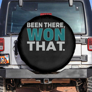 Been There Won That Spare Tire Cover Victory for Football Fans TS02 No hole Black Print Your Wear