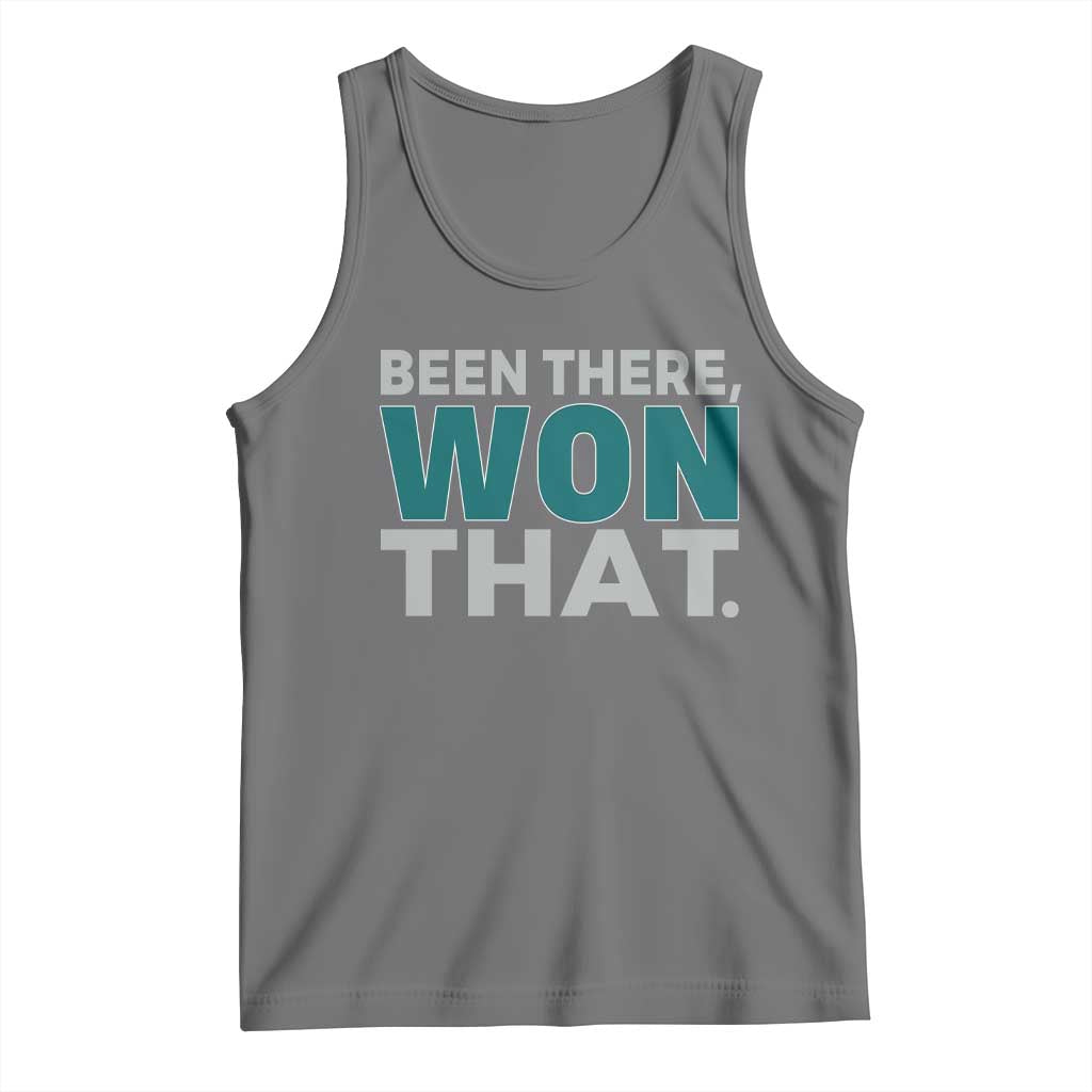 Been There Won That Tank Top Victory for Football Fans TS02 Black Heather Print Your Wear